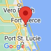 Map of Fort Pierce, FL US